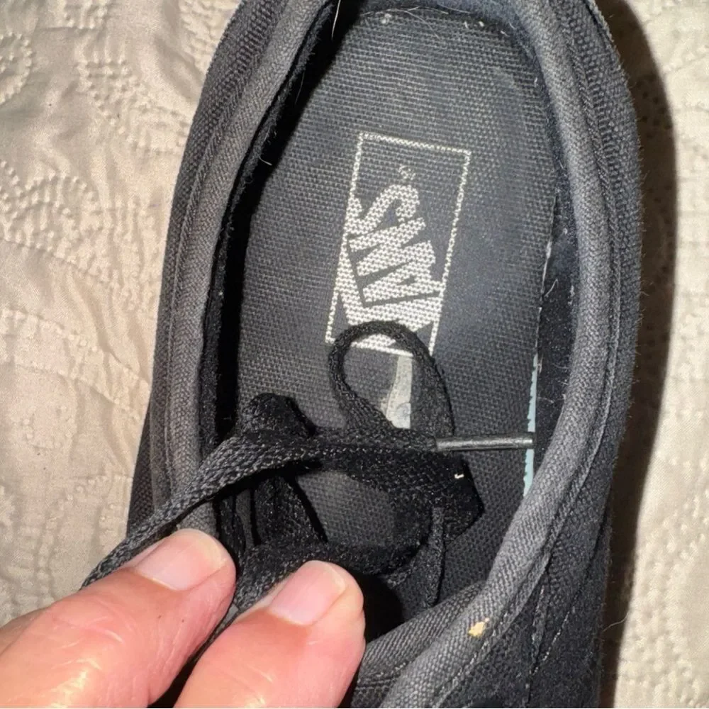 Vans Black Sneakers Classic Skate Style